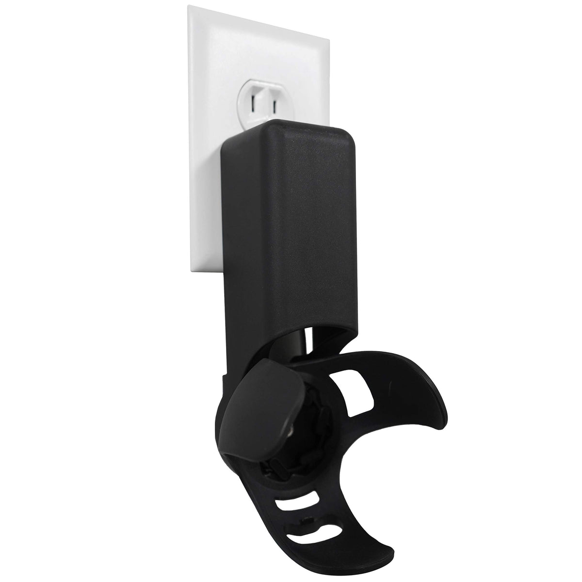 ECHOGEAR rotating mount adjusts Echo Dot 4th Gen for ideal sound direction.