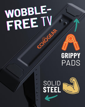 ECHOGEAR rubber pads detail protecting furniture and reducing vibration