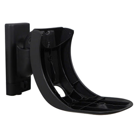 ECHOGEAR side profile of mounted Echo (4th Gen) demonstrating low-profile appearance benefit