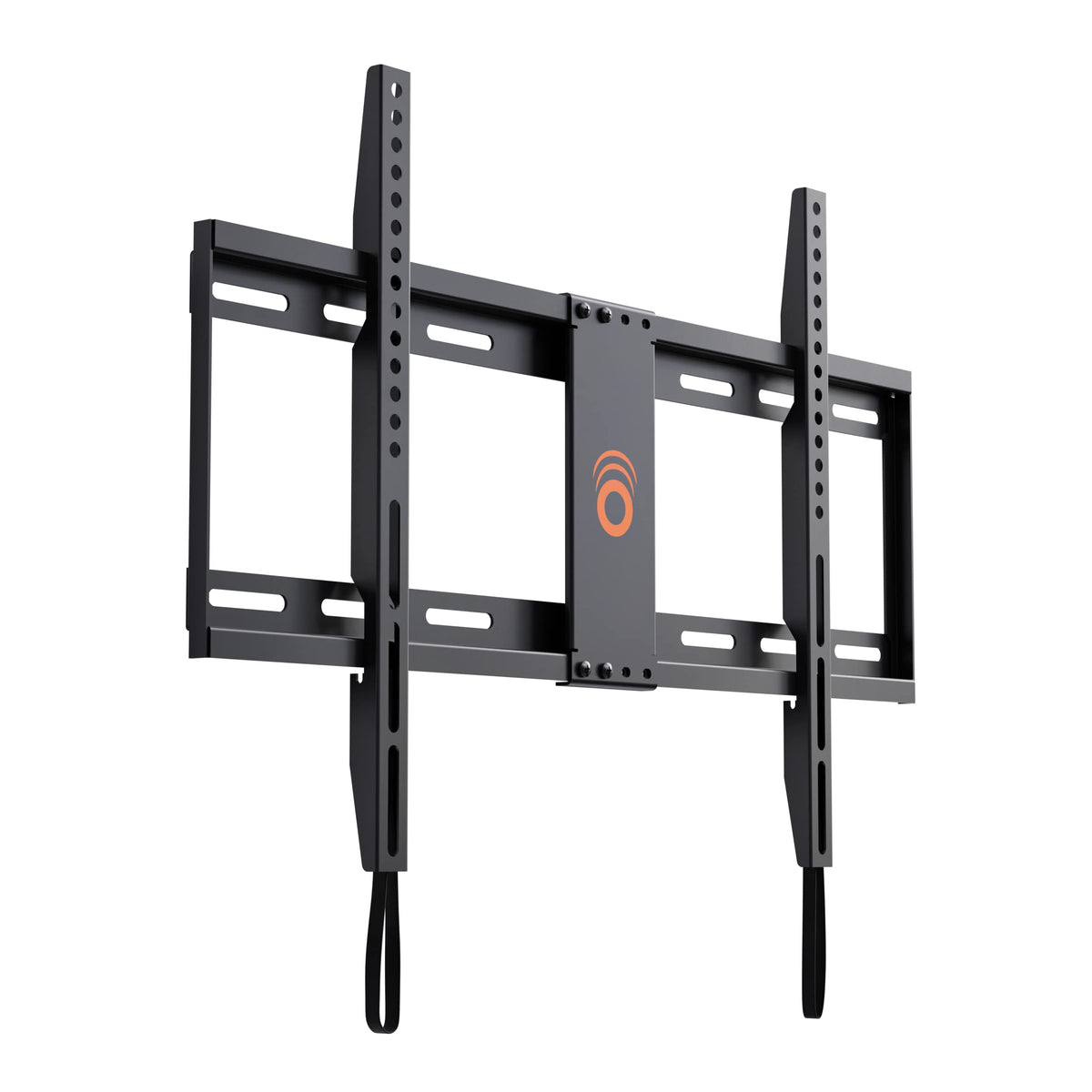 ECHOGEAR SlimView mounted on the wall with a near-wall profile for a sleek setup.