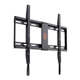 ECHOGEAR SlimView mounted on the wall with a near-wall profile for a sleek setup.