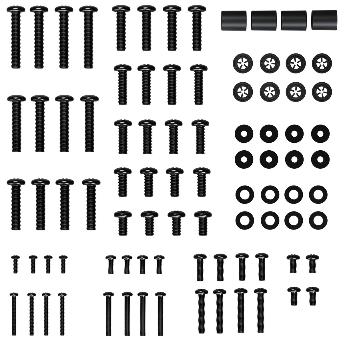 ECHOGEAR TV mount hardware pack screws set secure mounting for large TVs up to 80 inches
