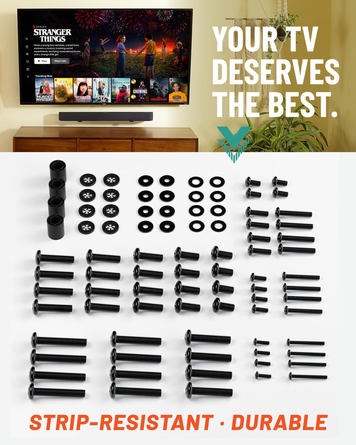 ECHOGEAR universal-brand compatibility supports TCL Sony LG Sharp and more