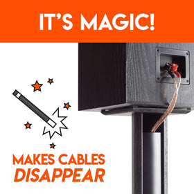 ECHOGEAR cable-management channel keeps wires neat and safe