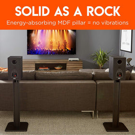 ECHOGEAR MDF damping reduces vibrations for clearer sound