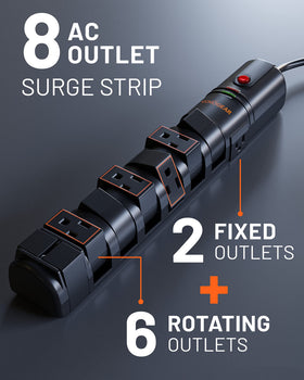 ECHOGEAR VoltSpin flat plug design for a low-profile setup