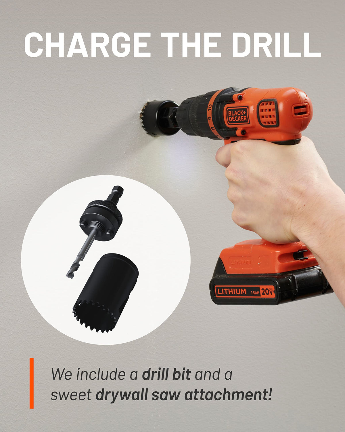 ECHOGEAR 4-pack includes wall grommets and hole saw for quick setup