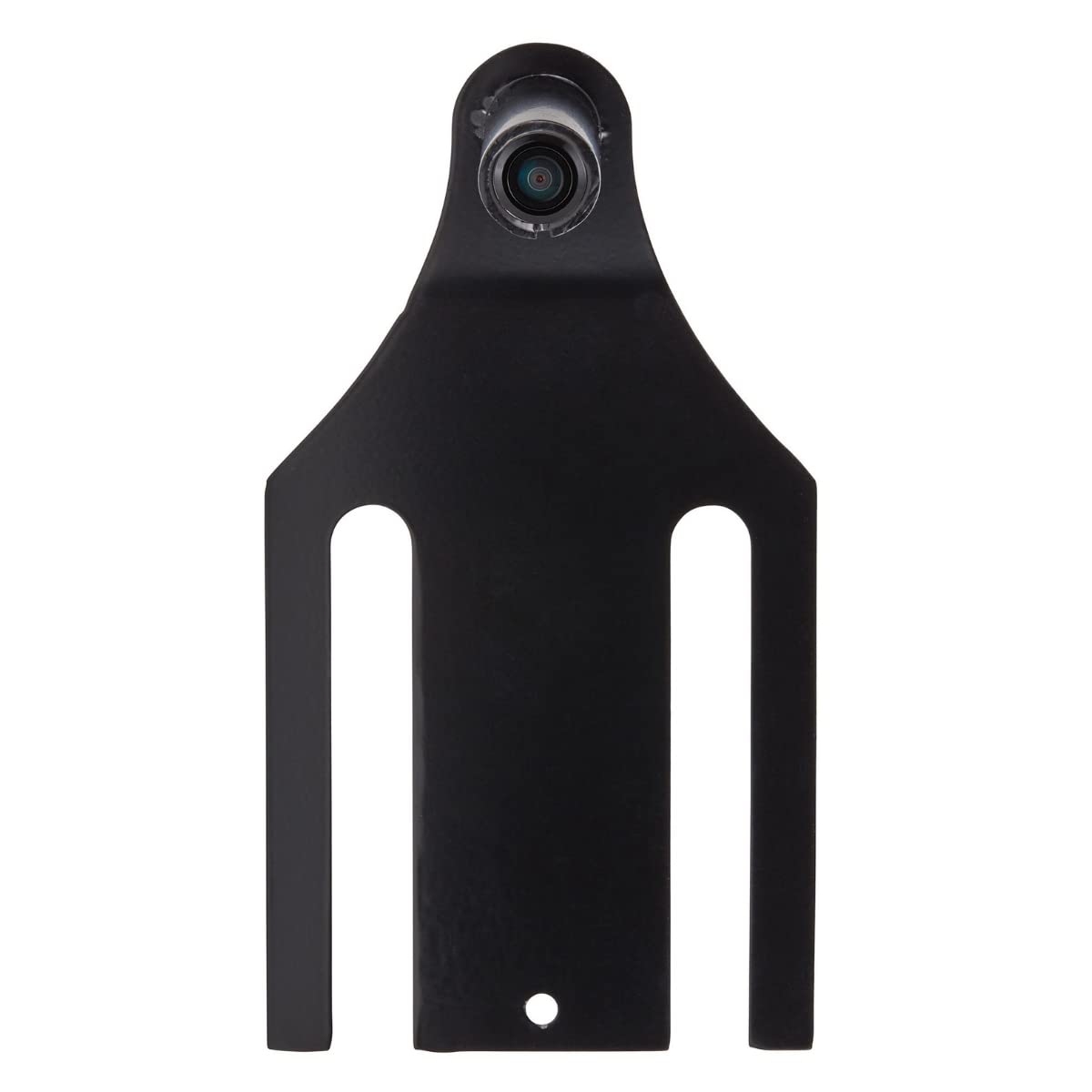 EchoMaster spare-tire-mount backup camera on Jeep Wrangler JK for safer reversing.