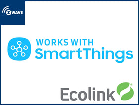 Ecolink sensor placed in a basement utility area guarding pipes and valuables from water damage benefit