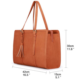 ECOSUSI next to 15.6-inch laptop showing accurate size and fit