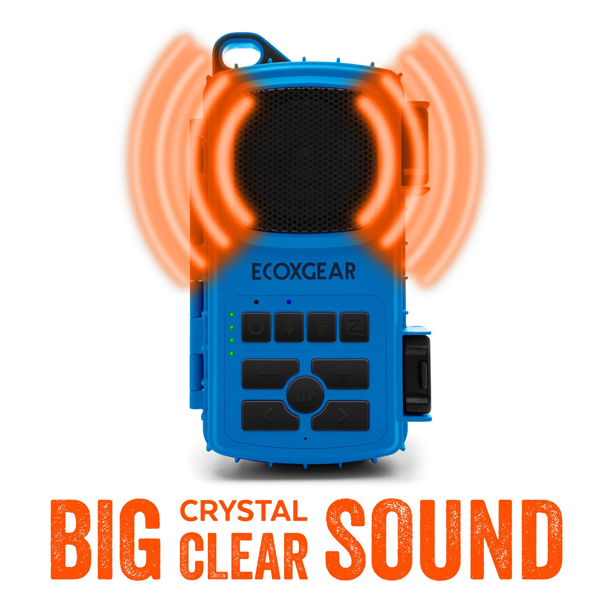 EcoXGEAR EcoExtreme 2 Bluetooth 5.0 streams audio up to 100 ft.