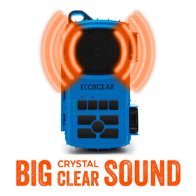 EcoXGEAR EcoExtreme 2 Bluetooth 5.0 streams audio up to 100 ft.