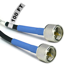 Extreme Consumer Products ECP RG-8X coax cable 100 ft for reliable ham and CB radio connections.