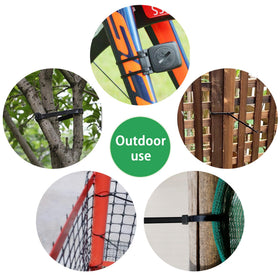 ECRABONE 175 lb tensile zip ties ideal for sturdy wire management and organization.