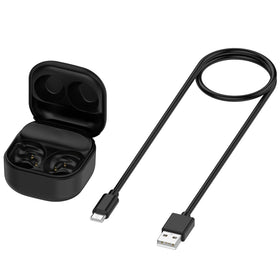 E ECSEM Buds FE charging case close-up highlights durable build