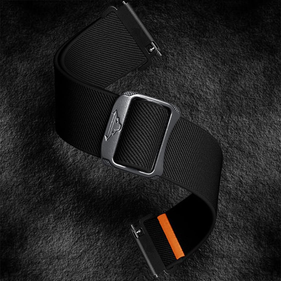 ECSEM Carbinox nylon band with quick-release installation.