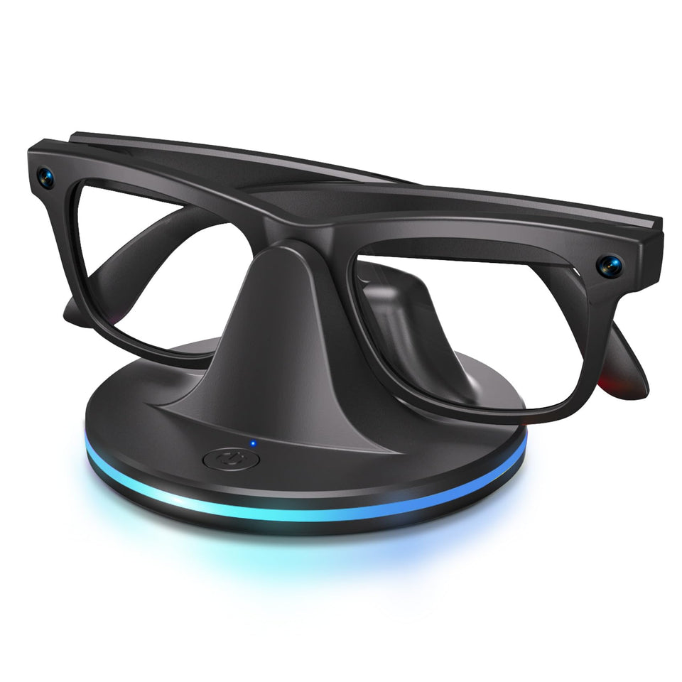 EdenGrip Ray-Ban Meta dock keeps glasses charged at your desk