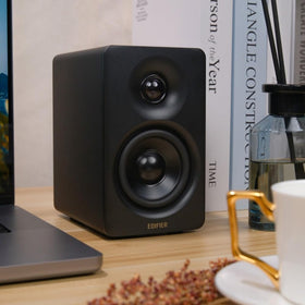 Edifier M60 66W RMS output delivers clear, room-filling sound.