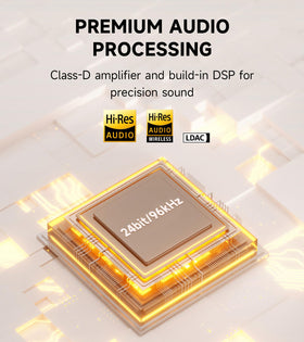 Edifier M60 Bluetooth 5.3 with LDAC enables high-resolution wireless streaming.