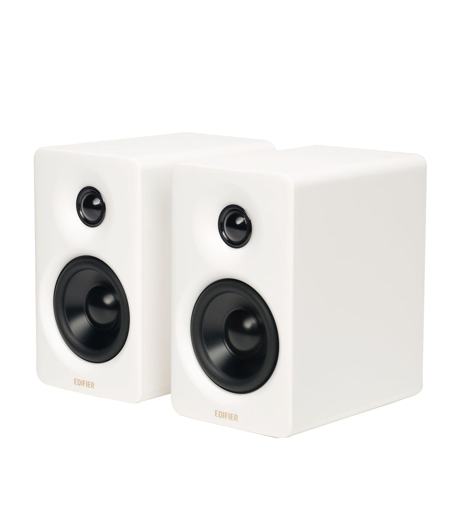 Edifier M60 compact desktop design for tidy, unobtrusive setups.