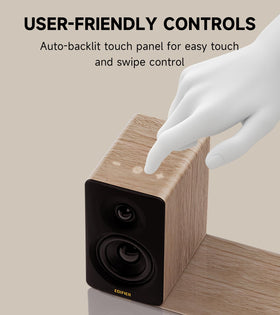 Edifier M60 Renewed USB-C wired input for reliable connectivity