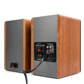 Edifier R1280T side panel controls enable easy volume and EQ tweaks