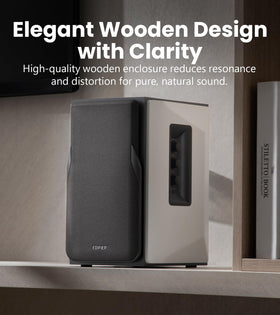 Edifier R1380T remote control for convenient listening adjustments