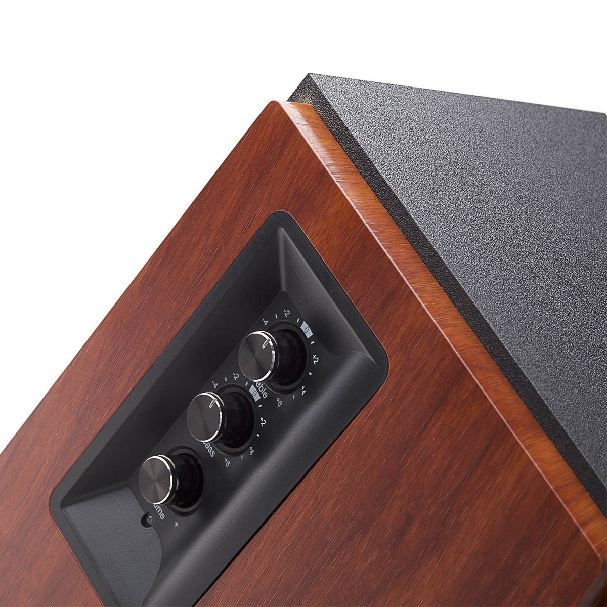 Edifier R1700BT back ports enable versatile connections and tidy cabling