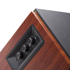 Edifier R1700BT back ports enable versatile connections and tidy cabling