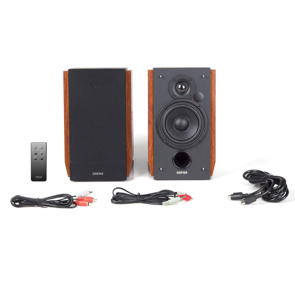 Edifier R1700BT remote-control included for easy on-device adjustments