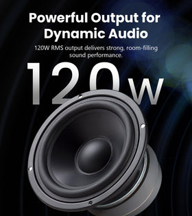 Edifier R2000DB wood speaker side profile highlighting compact bookshelf form