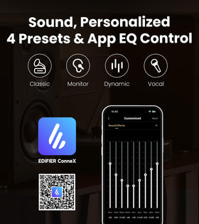 Edifier R2750DB MKII app ConneX interface for sound tuning