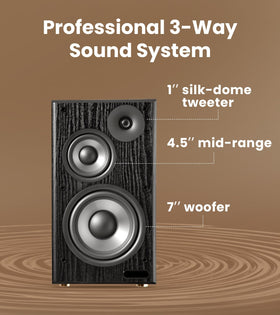 Edifier R2750DB MKII sub-out connector enabling deeper bass