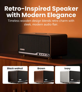 Edifier S300 supports 24-bit/96kHz hi-res audio for detailed playback.