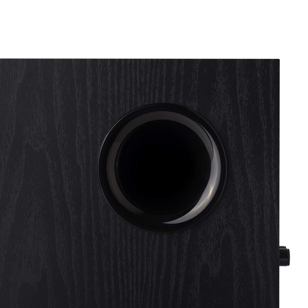 Edifier T5 subwoofer in a home audio setup enhancing bass integration.