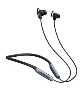 Edifier W280NB Pro front view showing sleek black finish and compact design for comfortable wear