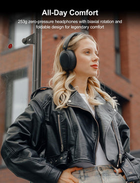 Edifier W800BT Pro ports and controls showing USB-C, ANC buttons and convenience