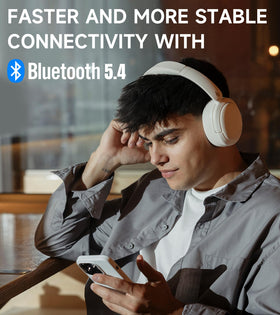 Edifier W800BT Pro wired USB-C connection illustrating Hi-Res audio option and stable signal