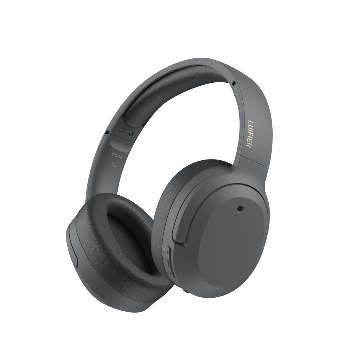 Edifier W820NB Plus front view showing sleek gray design and comfort