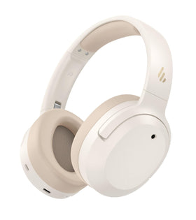 Edifier W820NB Plus Gen 2 ivory front angle view highlighting premium sound and design