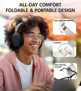 Edifier W830NB DNN mic array emphasizes clear calls in noisy settings.