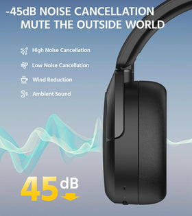 Edifier W830NB folded compact demonstrates portable travel-friendly design for on-the-go listening.