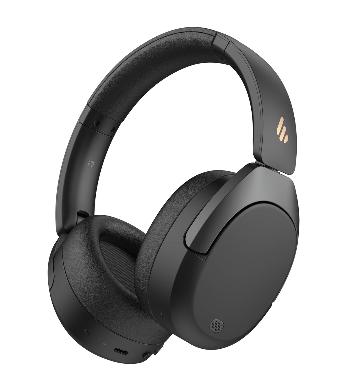 Edifier W830NB front view shows a comfortable over-ear design ideal for all-day listening.