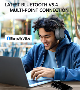 Edifier W830NB Bluetooth V5.4 enables stable connections and quick pairing.