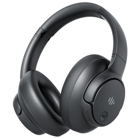 Eduiosma active noise cancelling headphones front view for immersive listening amid noise.