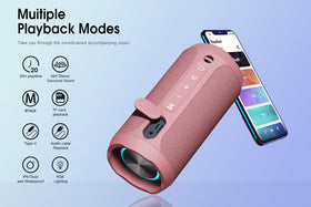 EDUPLINK 20W stereo sound with deep bass for immersive beats.