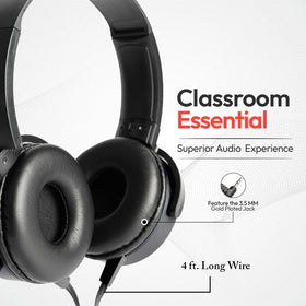 Eduvy Adjustable headband demonstrates customizable comfort for long class periods.