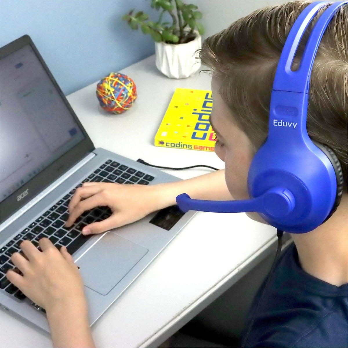 Eduvy comfortable ear cushions for all-day classroom wear