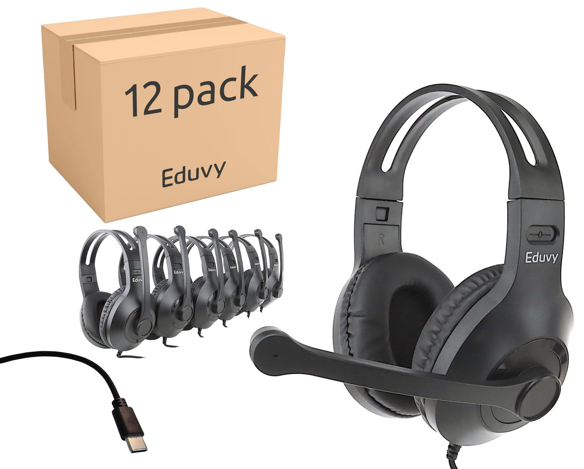 Eduvy front view of 12-pack packaging showing value and classroom readiness