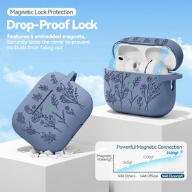 Eekonpft case with corner airbags cushions drops for AirPods Pro 3.